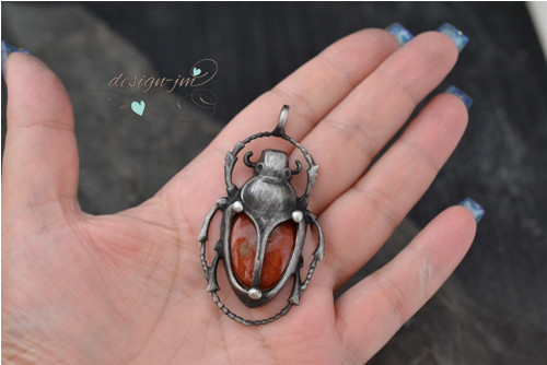 Scarabeus - jaspis — foto 4