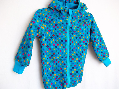 Dětská softshell bunda - hvězdičková v. 92 - 98 — foto 3