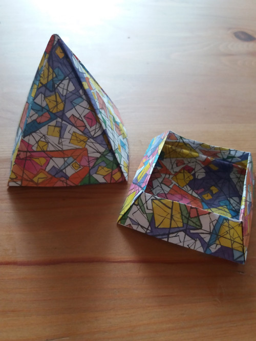 Origami krabička #1 — foto 2
