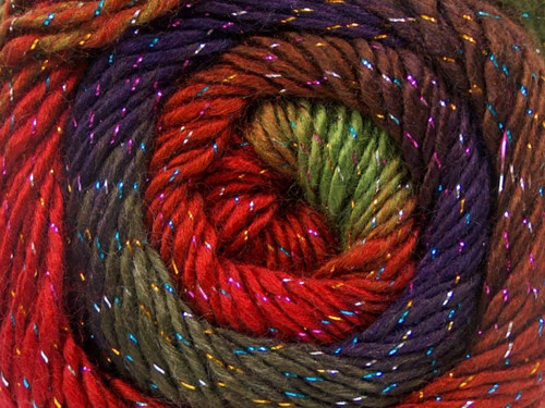 Primadonna Glitz Red Ice Yarns 100g — foto 2