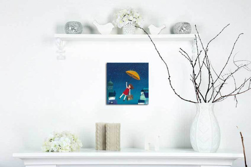 Prší krásně - 20x20 cm AKCE — foto 2