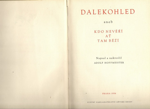 Adolf Hoffmeister Dalekohled aneb kdo nevěří ať ta — foto 2