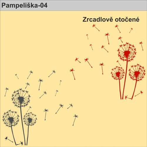 Pampelišky-04, 126x125 cm — foto 4