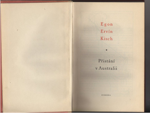 Přistání v Austrálii - Egon Ervín Kisch — foto 2