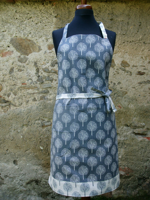 Stromy košaté - grey - zástěra — foto 2