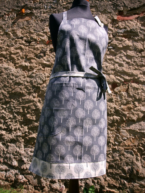 Stromy košaté - grey - zástěra — foto 5