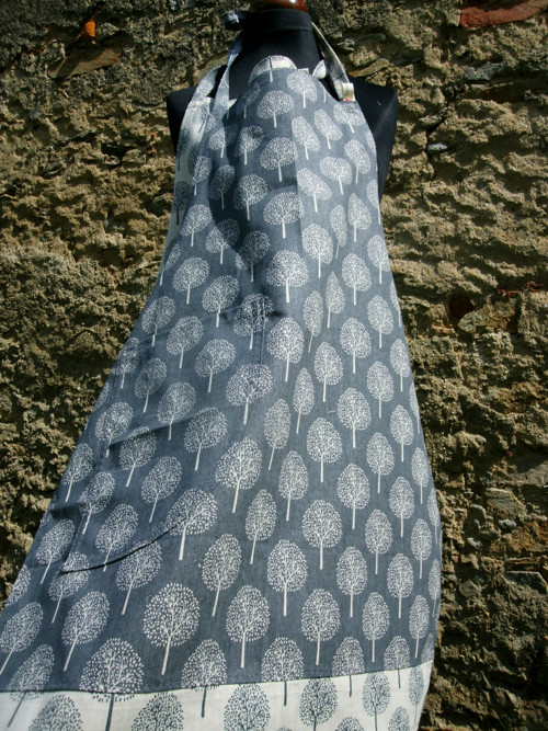 Stromy košaté - grey - zástěra — foto 6