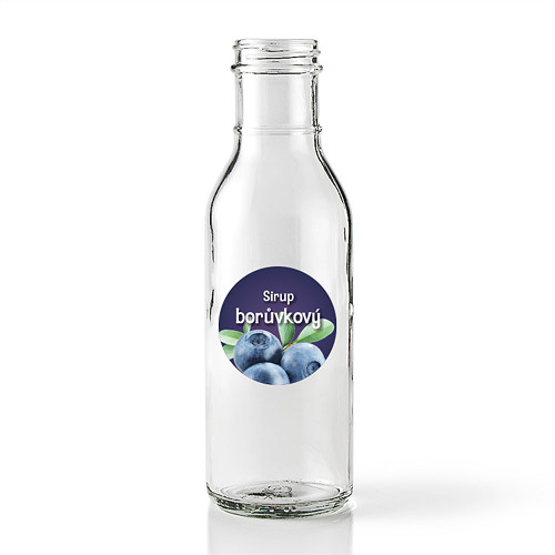 Etiketa - Sirup borůvkový — foto 2