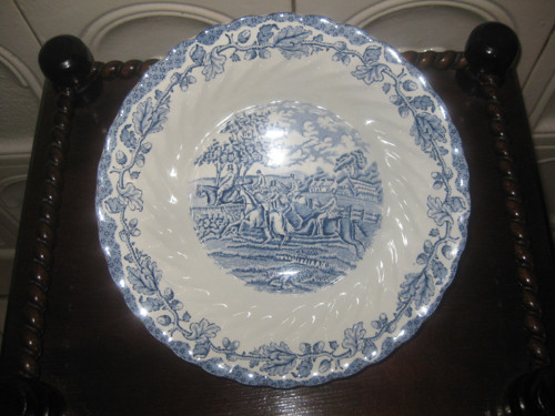 Anglický venkov - porcelánová miska — foto 3