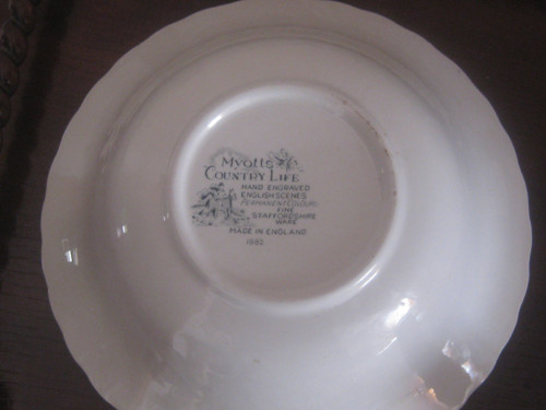 Anglický venkov - porcelánová miska — foto 6