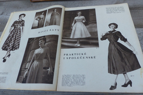 Časopis Žena a móda, číslo 10/1954 — foto 5