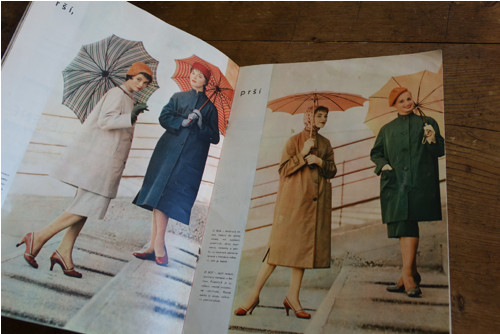 Móda, textil ... 10/1958 ... slovensky — foto 4