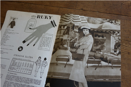 Móda, textil ... 10/1958 ... slovensky — foto 5