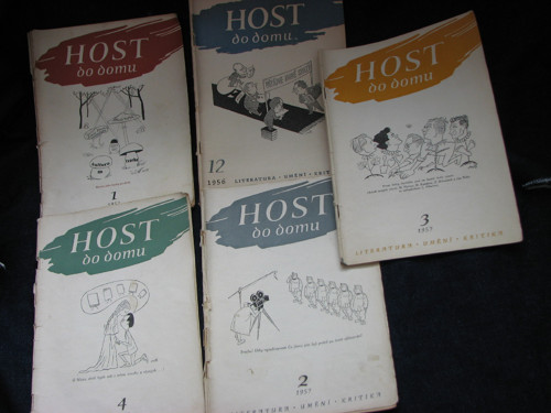 Časopis HOST, 5 čísel 1956-57 — foto 2