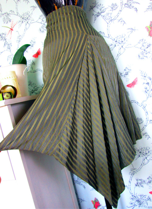 Sukně hedvábná stone&olive — foto 2
