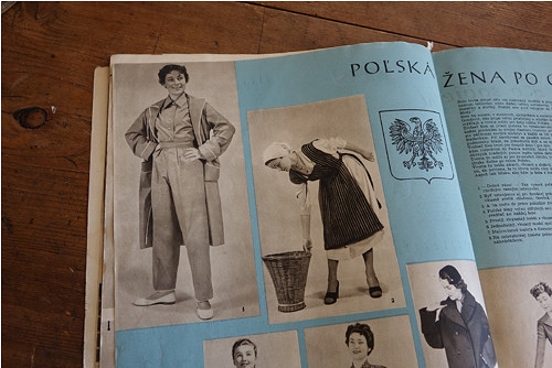 Móda, textil ... 11/1955 ... slovensky — foto 5