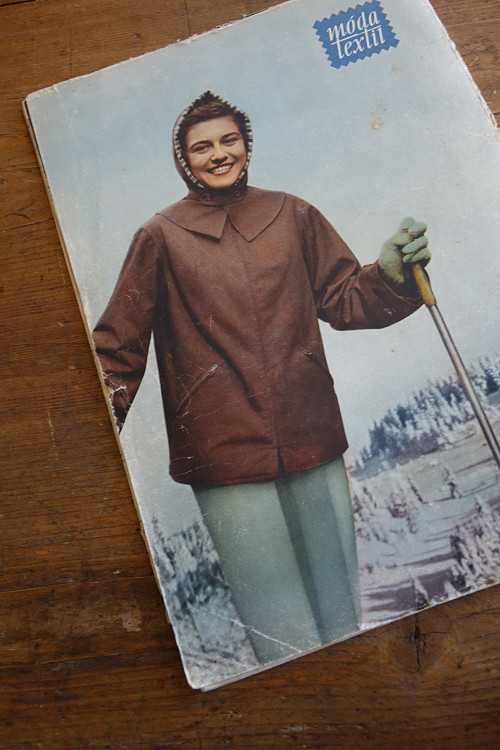 Móda, textil ... 11/1955 ... slovensky — foto 6