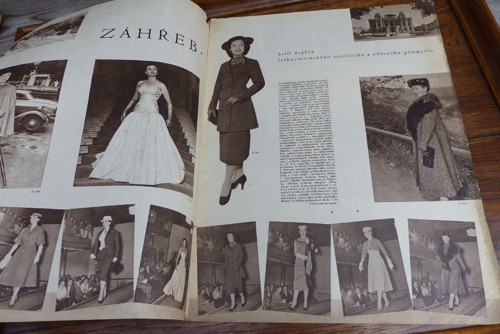 Časopis Žena a móda, číslo 12/1956 — foto 3