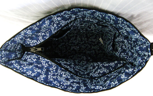 Crossbody-modrofialkový motýl — foto 3