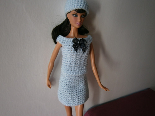 Sukně a halenka na barbie — foto 3