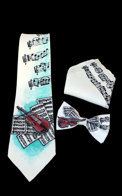 Hedvábný motýlek - Housle - Violine — foto 4