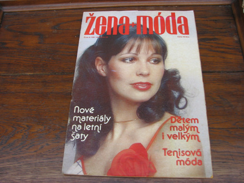 Časopis Žena a móda, číslo 6/1981, střihy! — foto 3