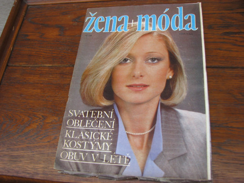 Časopis Žena a móda, číslo 4/1985, střihy! — foto 2