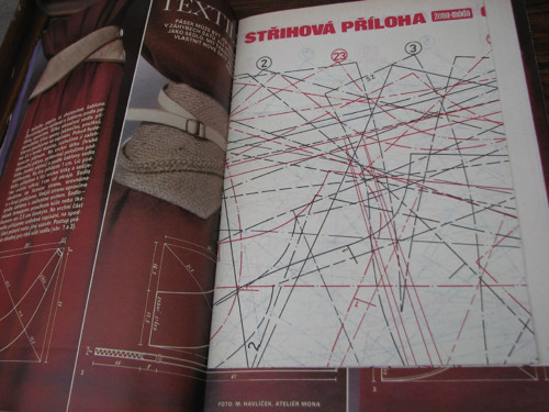 Časopis Žena a móda, číslo 4/1985, střihy! — foto 4