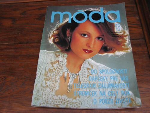Časopis Móda, číslo 12/1985, střihy! — foto 2