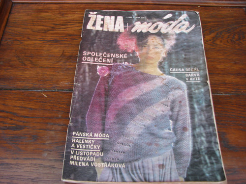 Časopis Žena a móda, číslo 11/1990, střihy! — foto 4