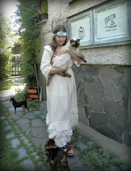 Spodnička v shabby stylu s krajkou — foto 2