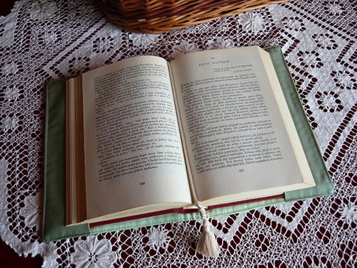 Obal na knihu / diář - romantický — foto 2