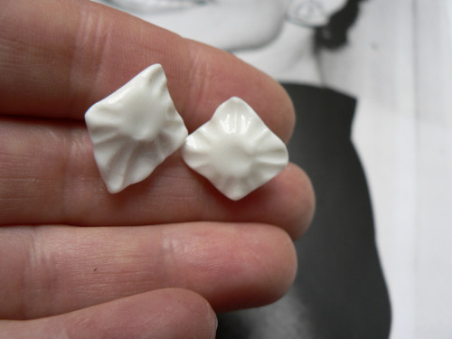 Náušnice Porcelánky — foto 3