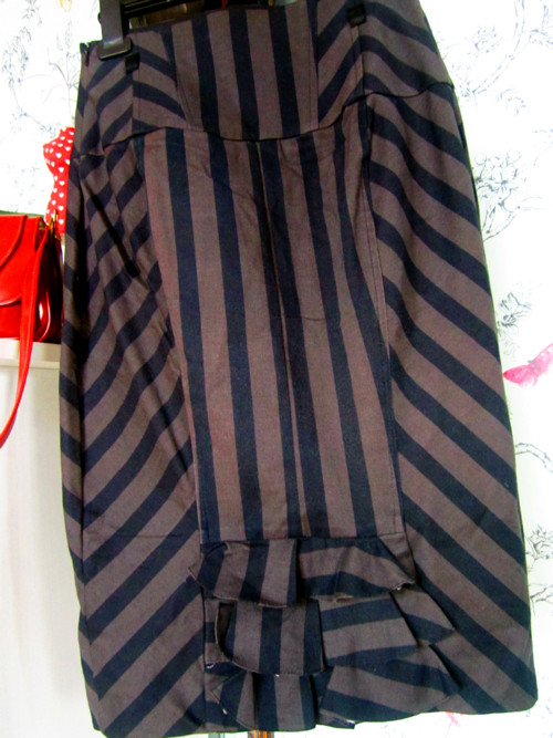 Sukně pencil stripes — foto 5