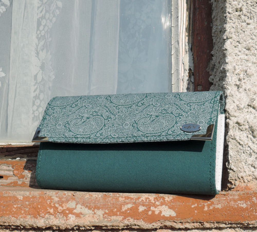 Peněženka "Zelená s paisley" — foto 3