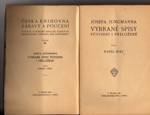 J Jungmann - Vybrané spisy — foto 2