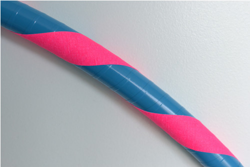 Obruč na hooping modro-růžová 100 cm — foto 3