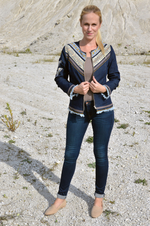 Boho jeans jacket — foto 2