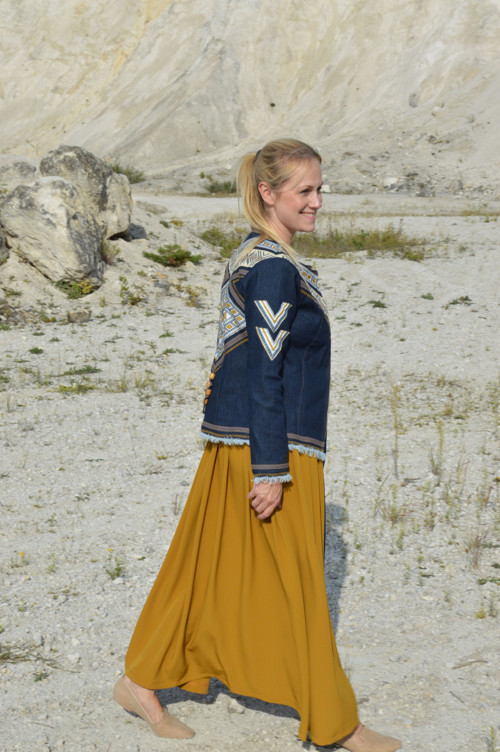 Boho jeans jacket — foto 5