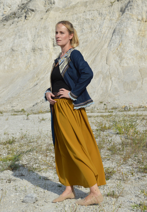 Boho jeans jacket — foto 6