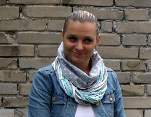 Šál/nákrčník GREY velký — foto 4