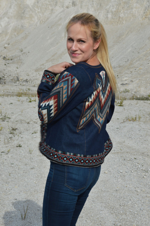 Boho jeans jacket 2 — foto 3