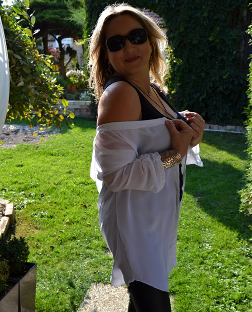 Šifonový cardigan s kapucí — foto 5