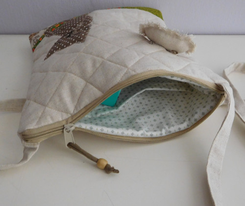 Kabelka - Patchwork s kočičkou — foto 2