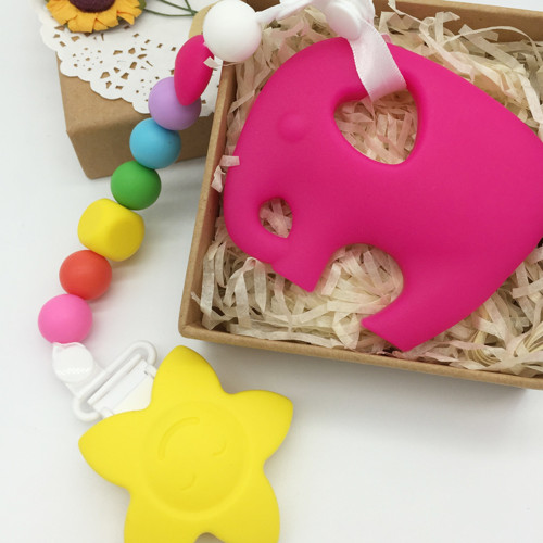 Kousátko silikonové - HELLO KITTY (1ks) - šedá — foto 5