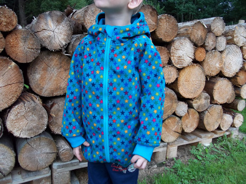 Dětská softshell bunda - hvězdičková v. 92 - 98 — foto 5