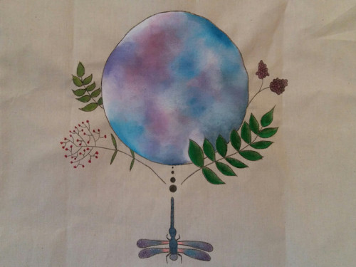 Plátěná taška přes rameno "bloom" — foto 2