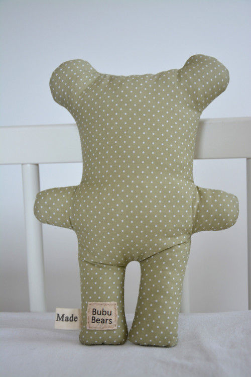 Wide Bubu Bear brown/white dots — foto 4