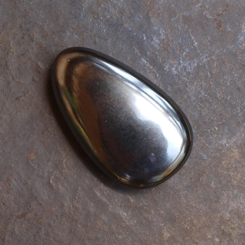 Hematit, placka 39 x 24 mm — foto 2
