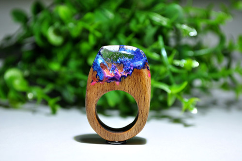 Drevený prsten Borealis — foto 2